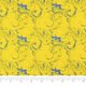 thumbnail image 1 of Tela SINGER de Algodón Estampado Amarillo y Azul por Metro, 1 of 6
