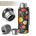 thumbnail image 2 of 20 Oz Pioneer Flower Coffee Tumbler Double Wall Insulated Stainless Steel Water Bottle | Metal Reusable Thermoses Flask with Cup Cap | Leak & Sweat Proof with Anti-Dust Lid, 2 of 7