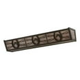 thumbnail image 2 of Meyda 151694 30 in. Horseshoe Vanity Light, Timeless Bronze & Silver Mica, 2 of 5