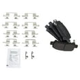 thumbnail image 3 of TRQ Front Rear Metallic Brake Pad Performance Rotor Kit w/Chemicals BKA17134, 3 of 6