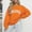 Orange Sweatshirt for Winter, variant on Women's Letter Printed Sweatshirts Trendy Casual Loose Fall Winter Pullover Long Sleeve Winter Warm Pullover Green XL