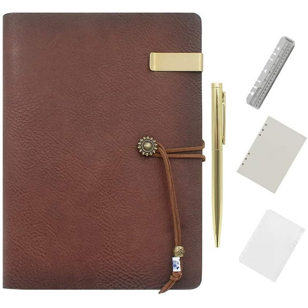 Leather Journal Note Book Refills - Size A5 Compatible (3 Pack) –