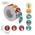 thumbnail image 4 of 500PCS Envelope Christmas Sticker, Christmas Decorative Envelope Seal Sticker Card Gift Envelope, 4 of 5
