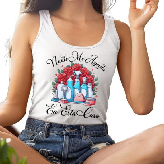 Nadie Me Ayuda en Esta Casa Tank Top