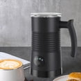 thumbnail image 3 of Milk Frother 4 in 1 Hot and Cold Milk Frother 400W Removable Non-stick Inner 11.84 oz/350 ml Electric Automatic Milk Frother and Steamer for Coffee and Hot Milk, 3 of 8