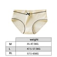 thumbnail image 4 of Qarigey Ropa interior elástica para mujer, calzoncillos de algodón para niña, bragas transpirables que absorben la humedad, ropa interior diaria Ropa interior amarillo claro SG Qarigey AP000432-16, 4 of 6