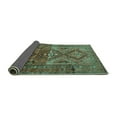 thumbnail image 2 of Ahgly Company Indoor Rectangle Southwestern Turquoise Blue Country Area Rugs, 6' x 9', 2 of 4