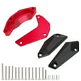 thumbnail image 1 of 4pcs Couvercle du Stator du Moteur Protecteur de Curseur Crash Pad Adapté pour Yamaha YZF R1M R1S 15-17 (Rouge), 1 of 9
