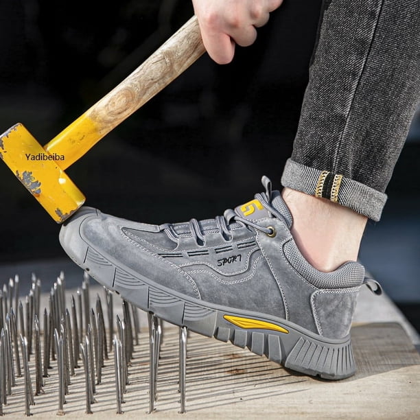Men Safety Shoes Indestructible Steel Toe Shoes Male Puncture