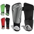 thumbnail image 2 of Vizari Matera Soccer Shin Guards with Ankle Protection for Kids, Youth, and Adults | Lightweight and Durable Gear for Ages 3+ - BLACK/WHITE, L, 2 of 6