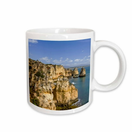 

3dRose Cliffs and sea stacks of Ponta da Piedade Algarve Portugal. - Ceramic Mug 11oz (mug_313818_1)