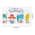 thumbnail image 3 of KLL Gnomes Summer Print Front Door Mat Indoor Outdoor Entrance, Non-Slip Mat All-Weather Doormat Indoor Outdoor Rug Patio Porch Entryway Mat, 23.6''x15.7'', 3 of 7
