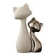 thumbnail image 1 of 2 estatuas de gato para mesa, adorno de , regalo, artesanía decorativa, obra de arte, escultura de animal para escritorio de sala de estar., 1 of 9