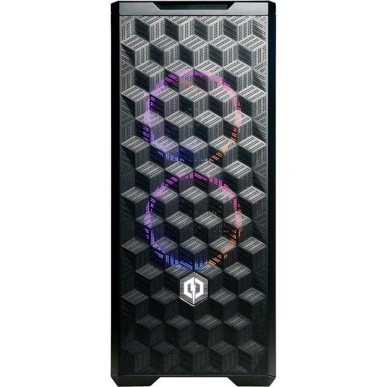 CyberPowerPC - Gamer Master Gaming Desktop - AMD Ryzen 7 5700X - 16GB Memory - AMD Radeon RX 6600 XT - 1TB HDD + 500GB SSD - Black