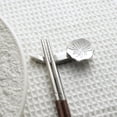 thumbnail image 5 of 4PCS 304 Stainless Steel Flower Chopstick Rest, Chopstick Holders, 5 of 6