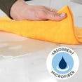 thumbnail image 3 of BAKIBO Microfiber Cleaning Cloth, 5 Pack Cleaning Rags, Cleaning Towels for Housekeeping, Kitchen, Car, Lint-Free, Reusable Shop Towels, 11.5"X11.5", 3 of 10