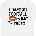 thumbnail image 4 of Inktastic I Watch Football with My Pappy Boys Long Sleeve Toddler T-Shirt, 4 of 5