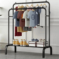 thumbnail image 2 of Rack Armable Practiksa Organizador de Ropa Doble Color Negro, 2 of 5
