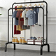 thumbnail image 2 of Rack Armable Practiksa Organizador de Ropa Doble Color Negro, 2 of 5