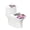 Nebula, variant on HELLHERO Toilet Lid Seat Cover & Bathroom Seat Covers with Fits All Toilet Shapes Polyester for Washable, Easy to Install
