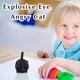 thumbnail image 3 of Juguete de gusano que rebota en los ojos | Juguete sensorial verde para aliviar el estrés Fidget para adultos Hiperactividad Alivio de la ansiedad | Material TPR suave Pinch Squeeze | Compacto, 3 of 3