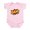 Petal Pink, variant on CafePress - Bam! Infant Bodysuit - Baby Light Bodysuit, Size Newborn - 24 Months