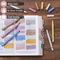 thumbnail image 4 of shiyou-- Aesthetic Highlighters, 6 Pack, Chisel Tip, Retro Tones, Cute Highlighters Assorted Colors, 4 of 4