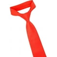 thumbnail image 2 of LAICAIW Men's Ties Solid Pure Color Plain Formal Black Ties For Men, 2 of 5