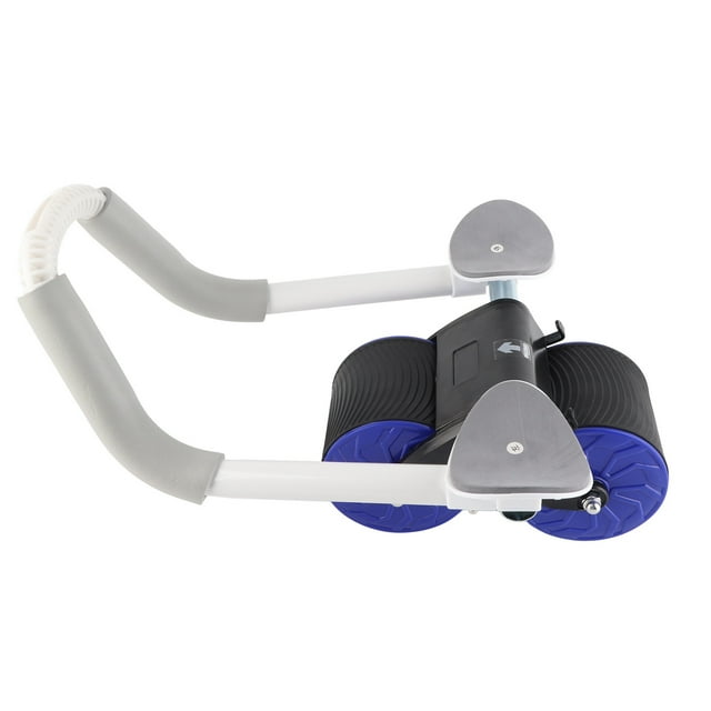 Rodillo abdominal BuyWeek rebote automático PP tubo de acero