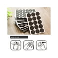 thumbnail image 2 of Topumt Non Slip Silent Furniture Pads Self Adhesive Feet Cover Floor Protector, 2 of 5