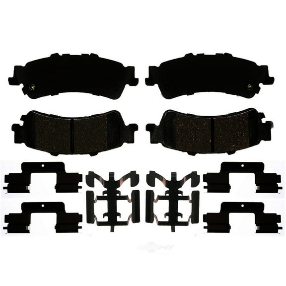 Disc Brake Pad Set Fits select: 1999-2007 CHEVROLET SILVERADO, 1999-2007 GMC NEW SIERRA