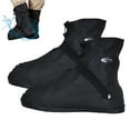 thumbnail image 2 of Shoe Covers Waterproof Waterproof Rain Shoe Covers - Reusable Galoshes For Men & Women (Black Small) Waterproof Shoe Cover 2 of 14