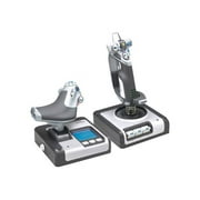Saitek X52 Flight Control System - Joystick and throttle - 10 buttons - wired