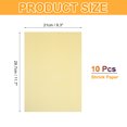 thumbnail image 2 of 10 Pcs Feuilles de Plastique Rétractable, 8x12 Pouces, Beige, 2 of 6