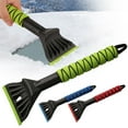 thumbnail image 3 of Compact Green Home Snow Shovel, Multi-Functional Car Windshield Cleaner Tool and Scraper, Portable Winter Snow Removal Tool, Glass Scraper for Cars, Electric Ice Scrapper, 3 of 6