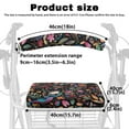 thumbnail image 3 of COEQINE Hummingbird Rollator Seat Cover Universal Rollator Walker Seat and Backrest Covers Walker Seat Set 2 Pack Covers Walker Accessories Easy to Install, 3 of 7