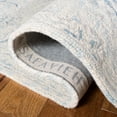 thumbnail image 5 of SAFAVIEH Micro-Loop Carl Floral Runner Rug, Light Blue/Ivory, 2'3" x 5', 5 of 7