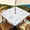 Blue Rose, variant on ARTSLION Square Tablecloth Washable Table Cover WIth Hole 54"x54" And 60"x60", Waterproof Square Table Cloth For Indoor And Outdoor, ,34inx34in,Mint Swirl