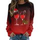 thumbnail image 1 of Gibobby Sudaderas Navideñas para Mujeres Sudadera de Navidad para mujer, divertido árbol de Navidad, camión, gráfico, cuello redondo, moda, ajuste holgado(Rojo,G), 1 of 5