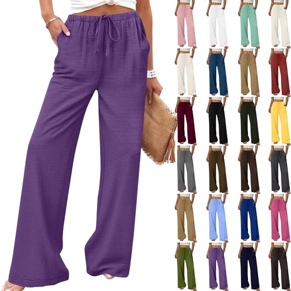 Kmdttou Women's Yoga Pants with Pockets for Women Workout Out Pocket Leggings Fitness Sports Running Yoga Athletic Pants