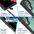 thumbnail image 4 of AICase Shockproof Back Cover Cell Phone Case for Samsung Galaxy S22 Ultra, Black, 4 of 9