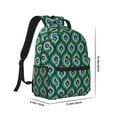 thumbnail image 2 of Uemuo Peacock'S Tail Printed Student Durable Water-resistant Backpack,Travel Backpack,Outdoor Activities Backpack, Laptop Backpack, Multi-compartment Backpack, 2 of 5