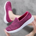 thumbnail image 5 of TOWED22 Womens Soft Mesh Lightweight Slip on Flats Shoes(Pink,6.5), 5 of 5