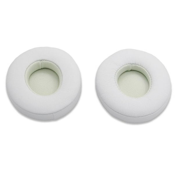Monstrate Cojín para auriculares, almohadillas para los oídos, reemplazo de auriculares para Studio Solo 2 Relojes inteligentes Blanco