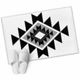 thumbnail image 2 of Rectangle Area Rug 2x3ft, Aztec Tribal Geometric Black Gray Non-Slip Non-Shedding Floor Mat, Vintage Ethnic Style Washable Sturdy Carpet for Living Room Bedroom Home Decor, 2 of 9