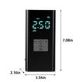 thumbnail image 3 of Portable Digital Display Tire Inflator, Car Wired Air Pump, For Car Dirt Bike Bicycle Tires, Fast Aerate, Metal Cylinder, LED Flashlight, Preset Pressure, Automatic Shutdown, 3 of 7