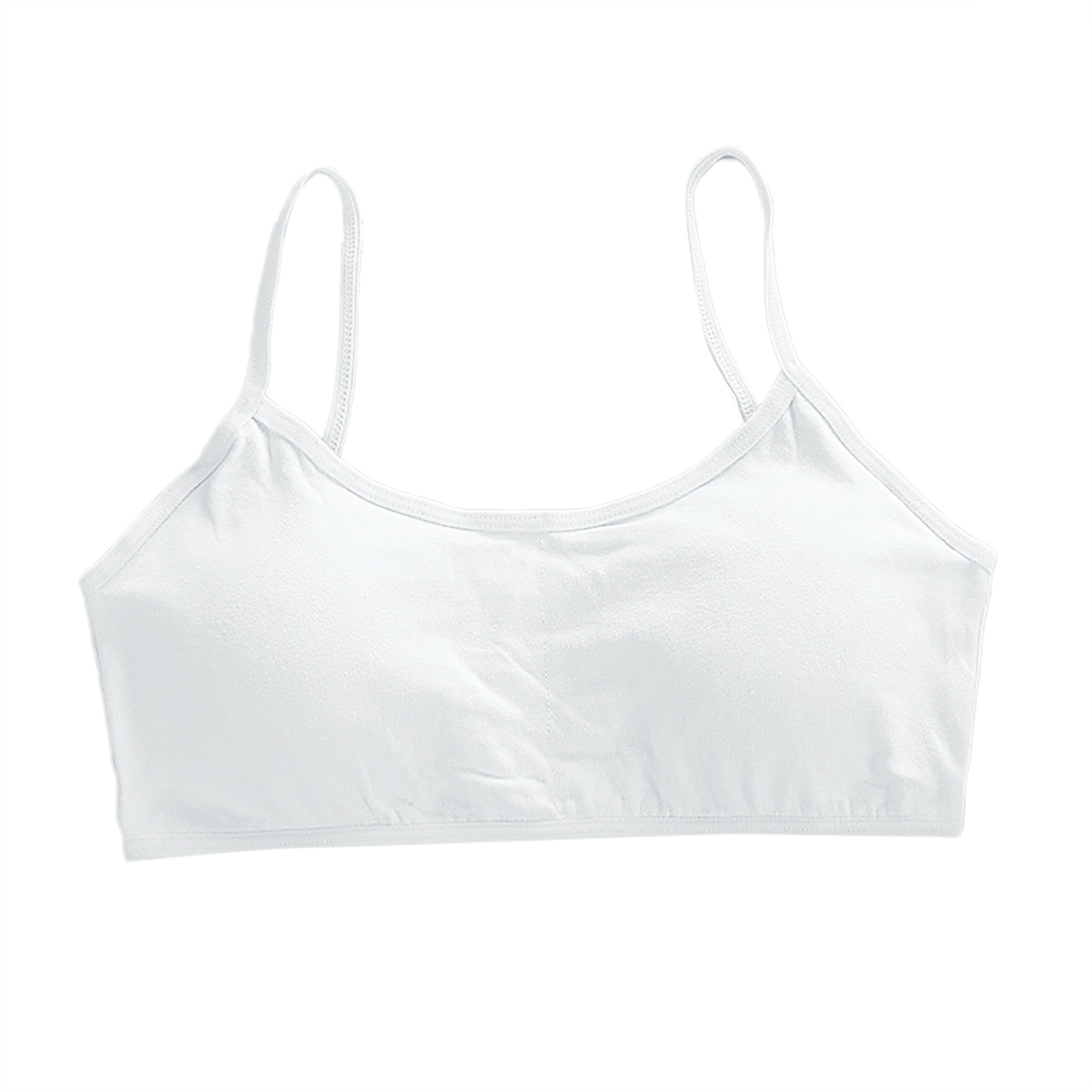 VALSEEL Children Bra Teen Girls Bra Cotton Training Bra Student Kids