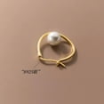 thumbnail image 6 of K-KED Gold plated 925 Sterling Silver Pearl Earrings Stud Dangle Women Wedding Gifts, 6 of 6