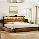 thumbnail image 4 of Base Cama King Size con 2 cajones de Almacenamiento en Cabecera, 4 of 7