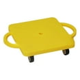 thumbnail image 4 of Tablero de scooter con manijas de la plaza de coordinación de scooter con ruedas para niños Educación física para el patio trasero del gimnasio Inicio Amarillo, 4 of 8